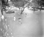Women caught in the flood - Jacksonville, Florida.