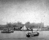Tampa Bay Hotel under construction - Tampa, Florida.
