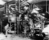 Florida Times Union pressroom - Jacksonville, Florida