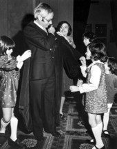 Justice Arthur J. England Jr. wearing his robes after the sworn-in - Tallahassee, Florida.