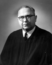 Portrait of Supreme Court Justice B.K. Roberts of Leon County - Tallahassee, Florida.