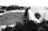 Memorial Park and the St. Johns River - Jacksonville, Florida.
