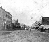 Looking west on Bay Street - Jacksonville, Florida