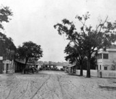 Marketplace at the foot of Ocean Street - Jacksonville, Florida.