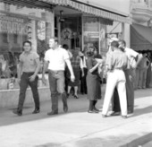 Boycott and picketing of downtown stores - Tallahassee, Florida.
