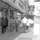 Boycott and picketing of downtown stores - Tallahassee, Florida.