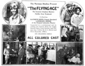 Movie poster from the film "The Flying Ace" - Jacksonville, Florida