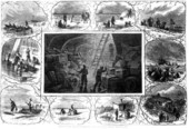 Scenes in the life of a wrecker, drawn by Granville Perkins