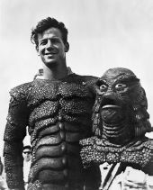 Ricou Browning in his movie costume at Wakulla Springs.