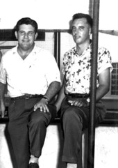 Ross Allen and Walter Carl "Buck" Ray, Jr. - Silver Springs, Florida.