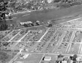 Aerial view of Tampa Municipal Trailer Park.