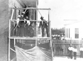 First hanging at the jail - Fort Pierce, Florida