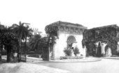Entrance gates to the Boca Raton Club.