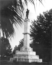 Civil War monument dedicated to Union forces - Lynn Haven, Florida