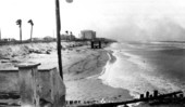 Beach at Main Street after a storm - Daytona Beach, Florida