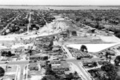 36th Street interchange and tollway, under construction - Miami, Florida.