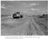 Sunshine State Parkway (Florida Turnpike), under construction - Palm Beach County, Florida.