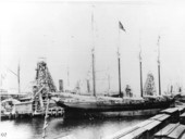 Schooner at Port Tampa.