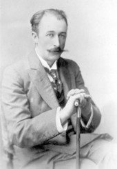 Portrait of composer Frederick Delius - Jacksonville, Florida.