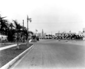 View of Biscayne Boulevard at 12th Street - Miami, Florida.
