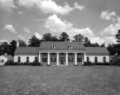 Front view of the Stephen Foster Memorial - White Springs, Florida