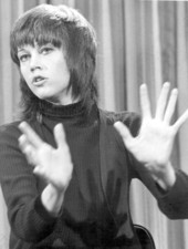 Actress Jane Fonda during visit to FSU - Tallahassee, Florida.