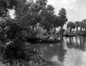 People pole fishing - Ponte Vedra, Florida.