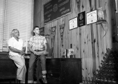Claude Cropps III, winner of Future Farmers of America S. A. C. award
