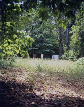 Cemetery at The Grove in Tallahassee, Florida.