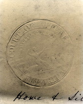 Embossed seal of the Florida Territorial Court of Appeals.