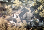 Aerial view of the Florida Bar building at 651 E. Jefferson St. in Tallahassee, Florida.