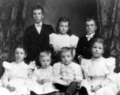 Portrait of the Carter children - Tallahassee, Florida.