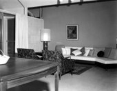Combination living/dining room in the Tallahassee Builders Association's model home - Tallahassee, Florida .