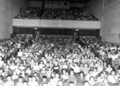 Children in the Florida Theater on Monroe Street - Tallahassee, Florida.