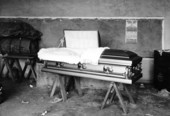 Coffin from a casket company - Carrabelle, Florida