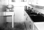Kitchen laboratory at Bassett Dairy - Tallahassee, Florida.