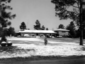Snow at the home of Weldon "Babe" Starry