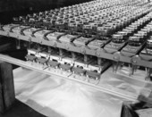 Bottle washer at Miller-Hydro Company