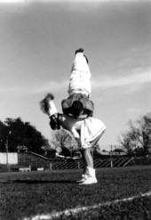 Leon High School Majorettes on Centennial field - Tallahassee, Florida .