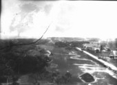 View from the lighthouse, looking over hammock and marshes - Mayport, Florida