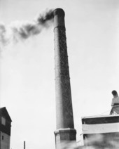 Efferson and Russell smokestack