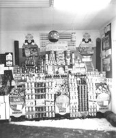 Kraft display at a grocery