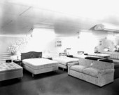 Furniture showroom of Newsome Furniture Company