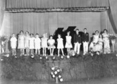 Children performers of a play.