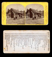 "Negro" log cabin.