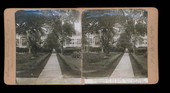Grounds of the Royal Poinciana Hotel, Largest in the World, Palm Beach, Florida.