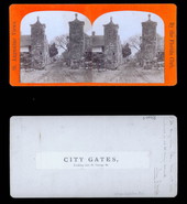 City Gates, looking into St. George street.