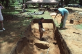 Hernando De Soto's 1539 winter encampment site dig in Tallahassee.