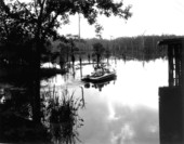 Boating at Dead Lakes - Dead Lakes, Florida .