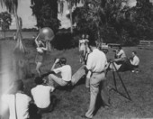 Photographers and models at Cypress Gardens - Hillsborough County, Florida
